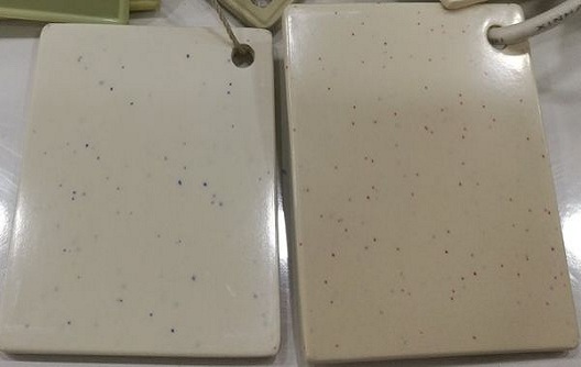 melamine powder with dots