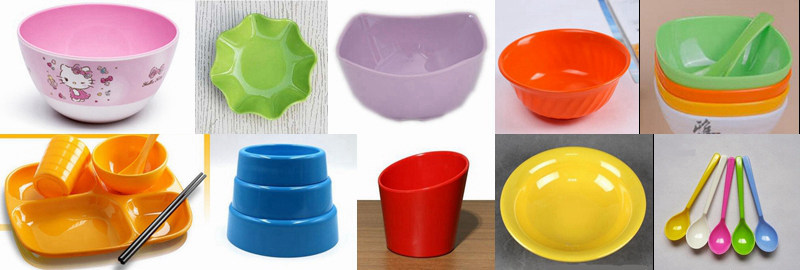 pantone color melamine tableware