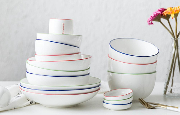 differencs between ceramic and melamine tableware
