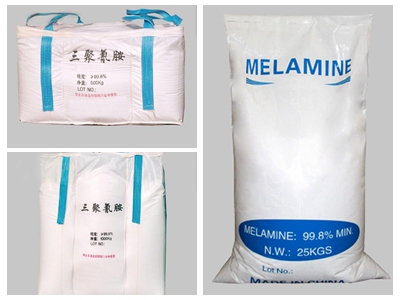 melamine in different package