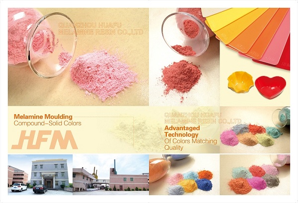 shinning and colorful melamine molding powder