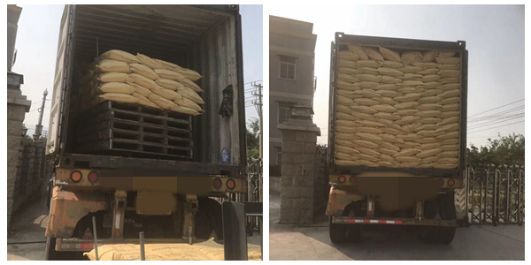 shipment of melamine powder