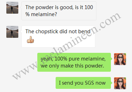 HFM 100% melamine powder for tableware HFM 100% melamine powder for tableware
