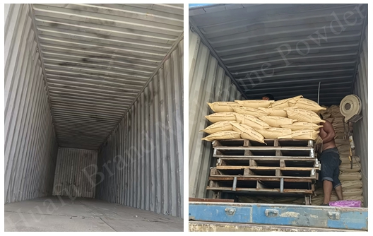 Huafu melamine molding powder shipment