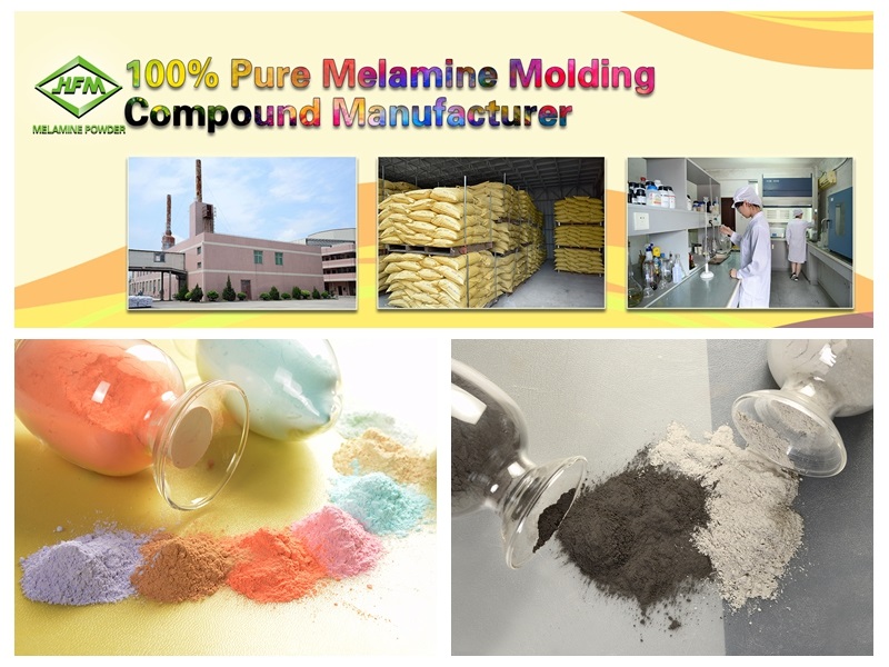 Huafu Brand raw material of melamine for dinnerware