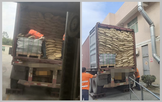 Huafu Melamine Factory Melamine Resin Molding Compound Shipment