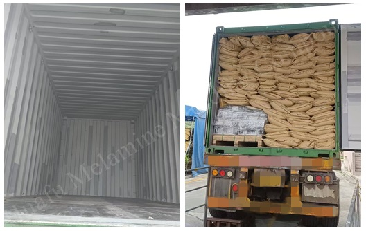 General Bulk Shipment of Melamine Molding Compound Dispatched from Huafu factory to Overseas Market