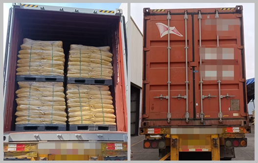 HFM Pure Melamine Resin Molding Powder Shipment
