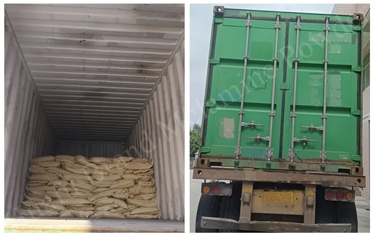 Export Shipment of Huafu Brand Excellent Quality Melamine Powder for Dinnerware Production