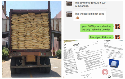 Huafu Factory Melamine Resin Molding Powder Shipment