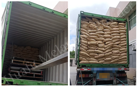 20 Tons Melamine Tableware Raw Material Shipment from Huafu Chemicals Factory